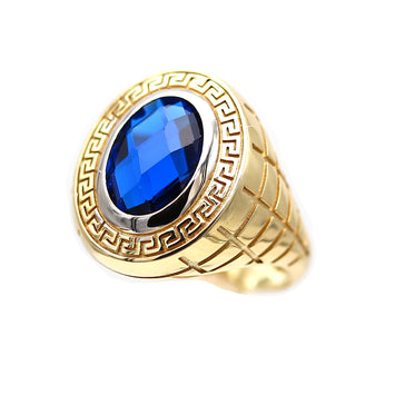 Bague en or 10 carats pour homme GRM114