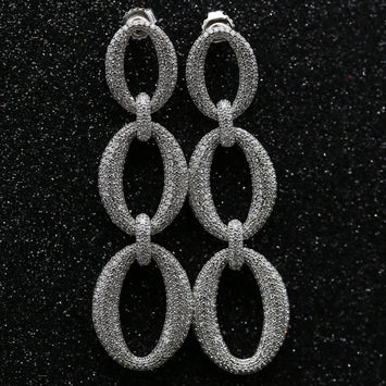 Boucles d'oreilles en argent SE005