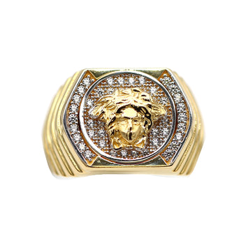 Bague en or 10 carats pour homme GRM043