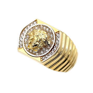 Bague en or 10 carats pour homme GRM043