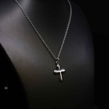 Pendentif croix en argent SP030