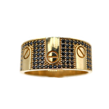 Bague en or 10 carats pour homme GRM073