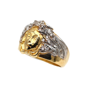 Bague en or 10 carats pour homme GRM074