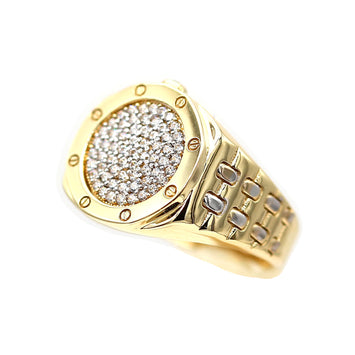 Bague en or 10 carats pour homme GRM131