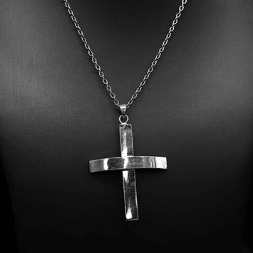 Pendentif croix en argent SP034