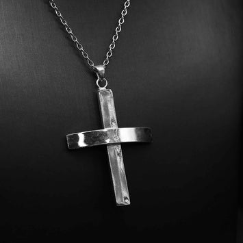 Pendentif croix en argent SP034