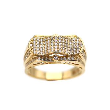 Bague en or 10 carats pour homme GRM077