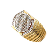 Bague en or 10 carats pour homme GRM050