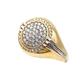 Bague en or 10 carats pour homme GRM051