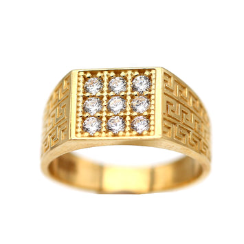 Bague en or 10 carats pour homme GRM080