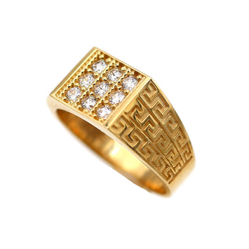 Bague en or 10 carats pour homme GRM080