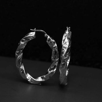 Boucles d'oreilles en argent SE038