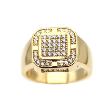 Bague en or 10 carats pour homme GRM084