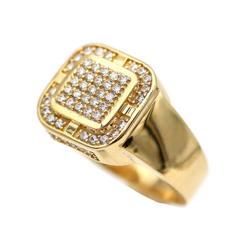 Bague en or 10 carats pour homme GRM084
