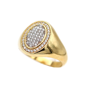 Bague en or 10 carats pour homme GRM085