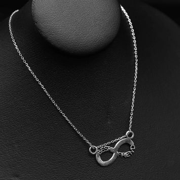 Colier infini en argent SE039