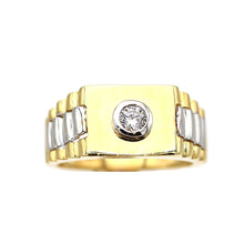 Bague en or 10 carats pour homme GRM088