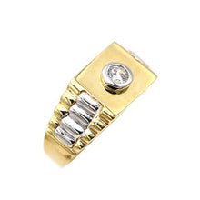 Bague en or 10 carats pour homme GRM088