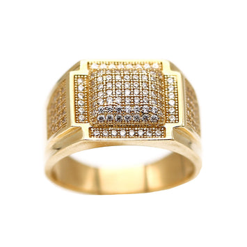 Bague en or 10 carats pour homme GRM089