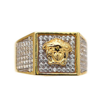 Bague en or 10 carats pour homme GRM091