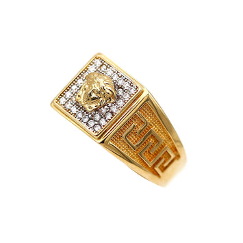 Bague en or 10 carats pour homme GRM093