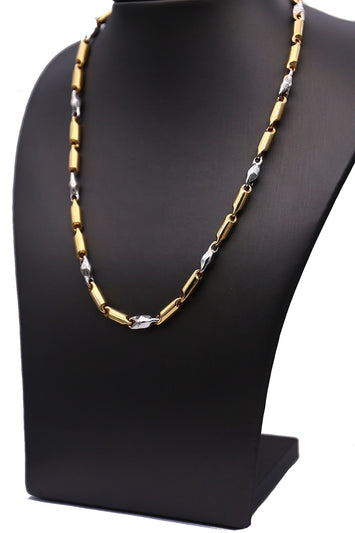 10 carats Chaîne en or (Hollow Bullet)