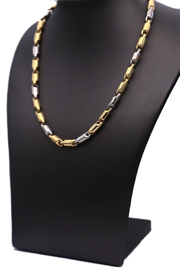 10k -5.8mm Chaîne (Hollow Bullet) 24pouce en or GB012